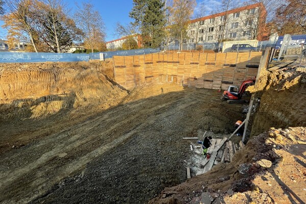 9.11.2022 Výkopové práce jsou téměř u konce